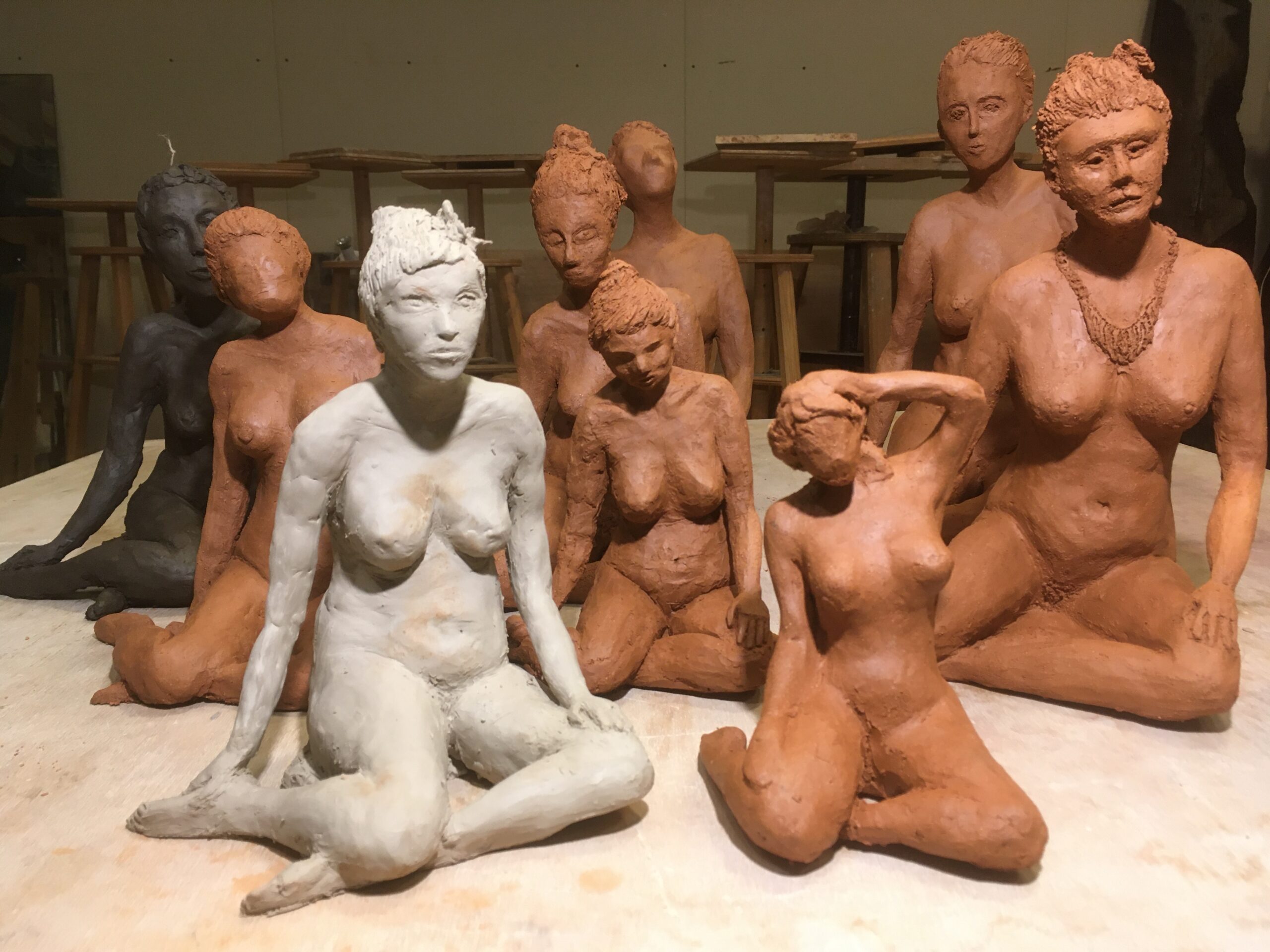 Sculpture d'après modèle vivant