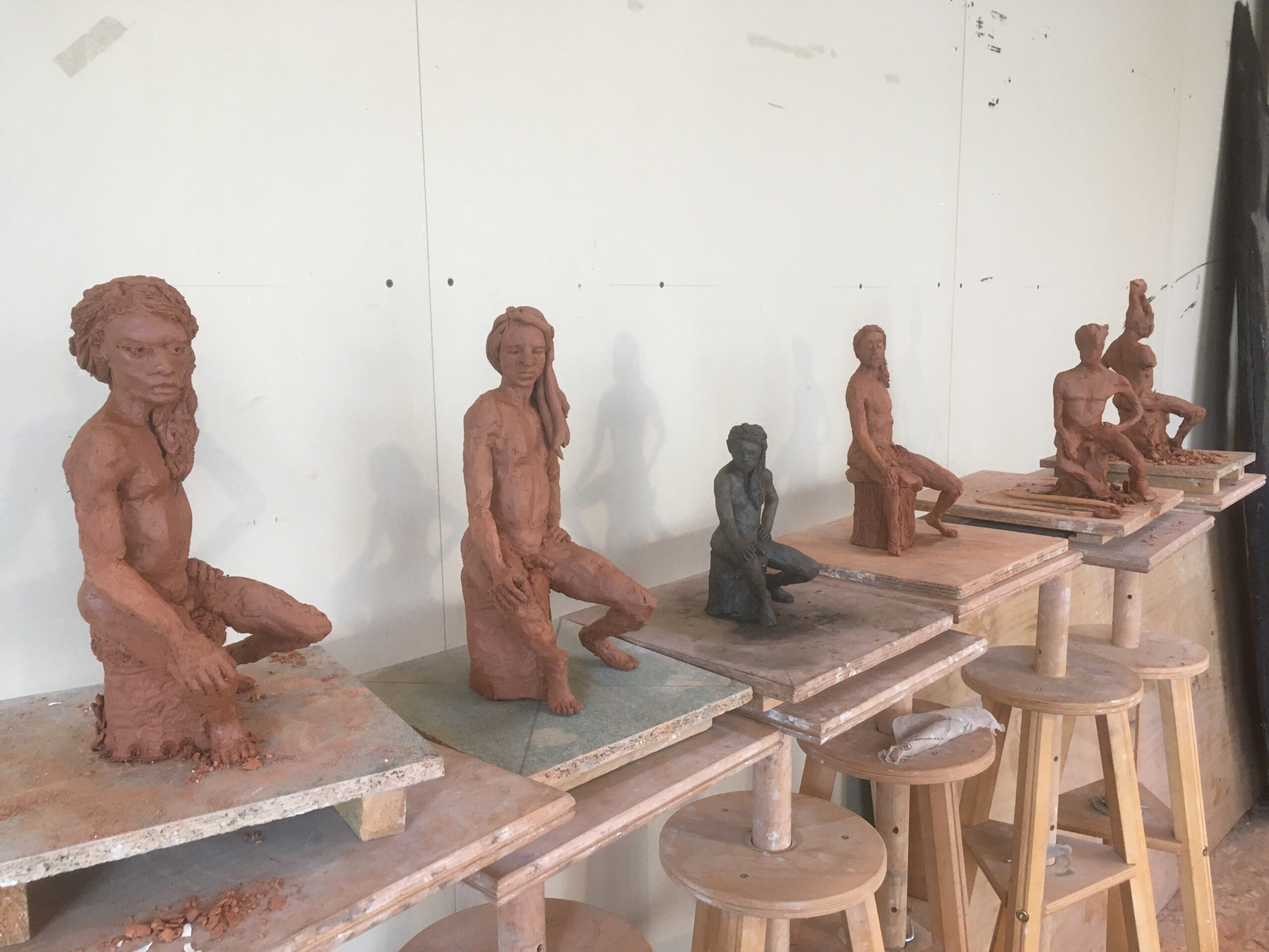 Sculpture Nu d'après modèle vivant